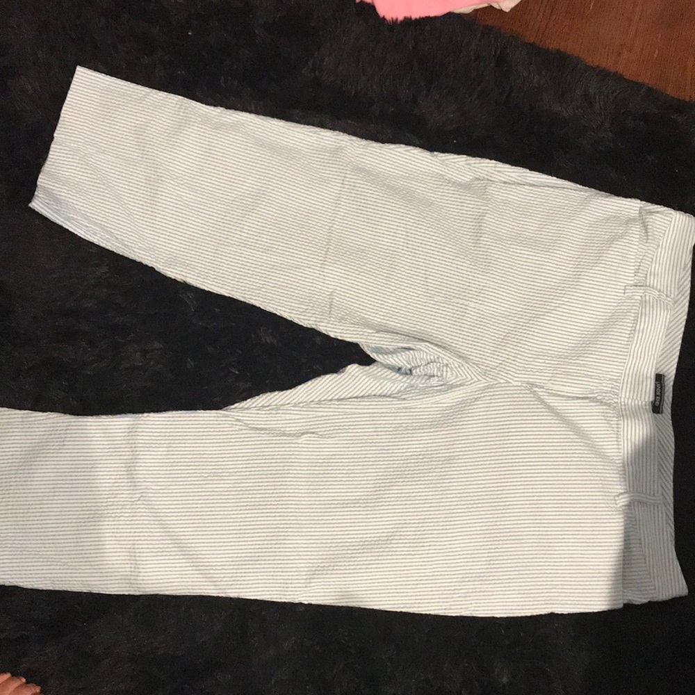 Lands End Seersucker Work Pant